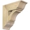 Ekena Millwork Imperial Traditional Rough Sawn Bracket w/ Offset Brace, Douglas Fir, 8"W x 20"D x 20"H BKT0806X20X20IMP01RDF - alternate 1